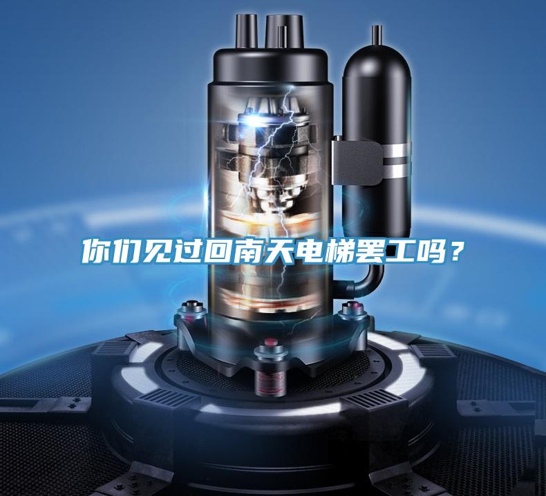 你們見過回南天電梯罷工嗎？