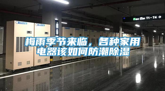 梅雨季節來臨，各種家用電器該如何防潮除濕