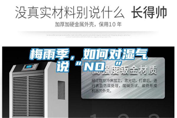 梅雨季，如何對濕氣說“NO ”