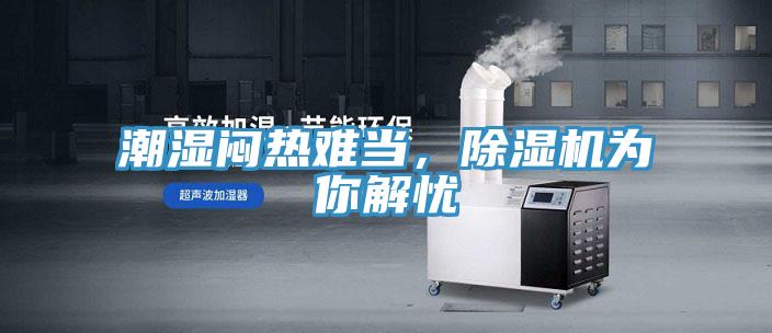 潮濕悶熱難當(dāng)，除濕機(jī)為你解憂