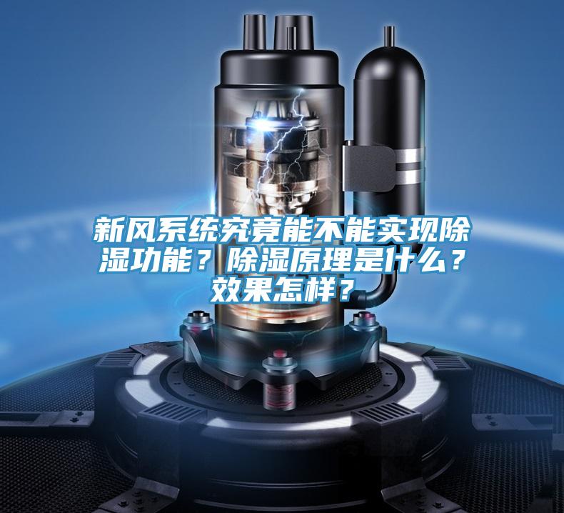 新風(fēng)系統(tǒng)究竟能不能實(shí)現(xiàn)除濕功能？除濕原理是什么？效果怎樣？