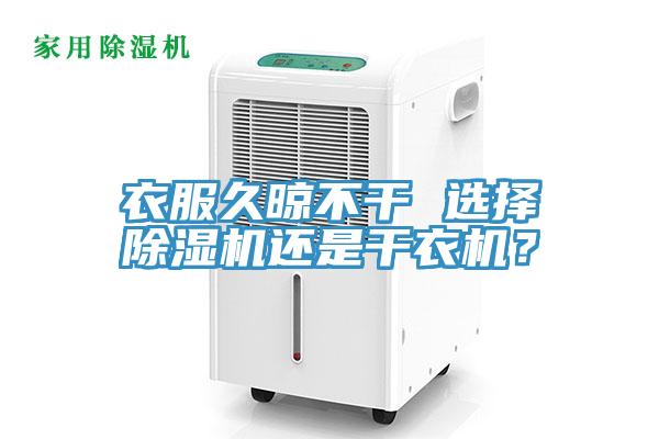 衣服久晾不干 選擇除濕機還是干衣機?