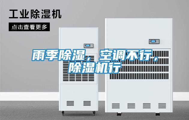 雨季除濕,空調(diào)不行,除濕機(jī)行