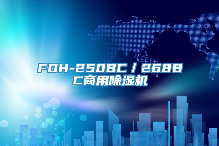 FDH-250BC/268BC商用除濕機
