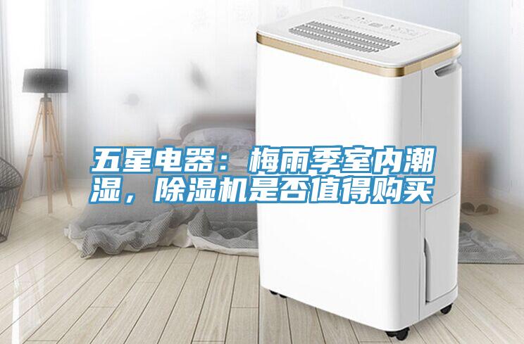 五星電器:梅雨季室內潮濕,除濕機是否值得購買