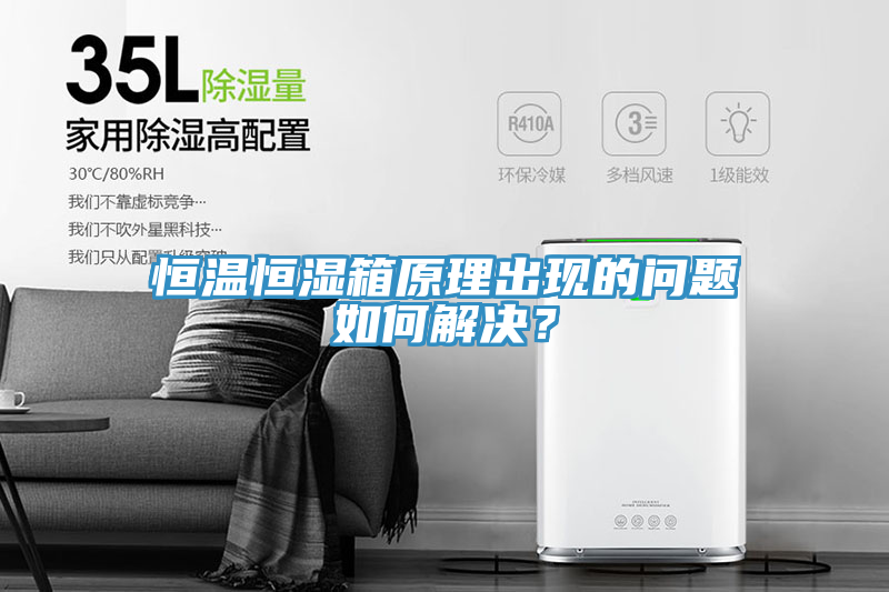 恒溫恒濕箱原理出現(xiàn)的問題如何解決?
