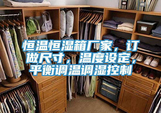 恒溫恒濕箱廠家,訂做尺寸,溫度設(shè)定,平衡調(diào)溫調(diào)濕控制