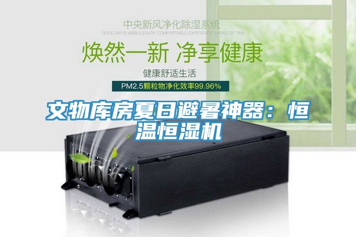 文物庫(kù)房夏日避暑神器:恒溫恒濕機(jī)