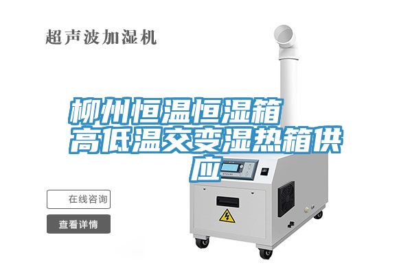 柳州恒溫恒濕箱 高低溫交變濕熱箱供應(yīng)