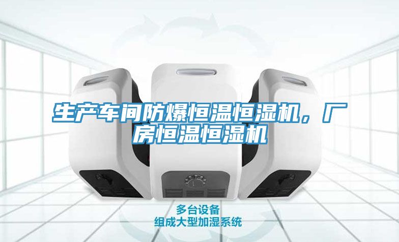 生產(chǎn)車間防爆恒溫恒濕機,廠房恒溫恒濕機